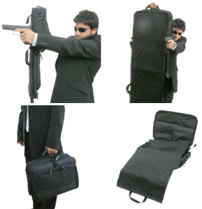 spy master briefcase black spy kit