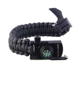 RnS STAR Paracord Survival Bracelet for Hiking - Spy Goodies